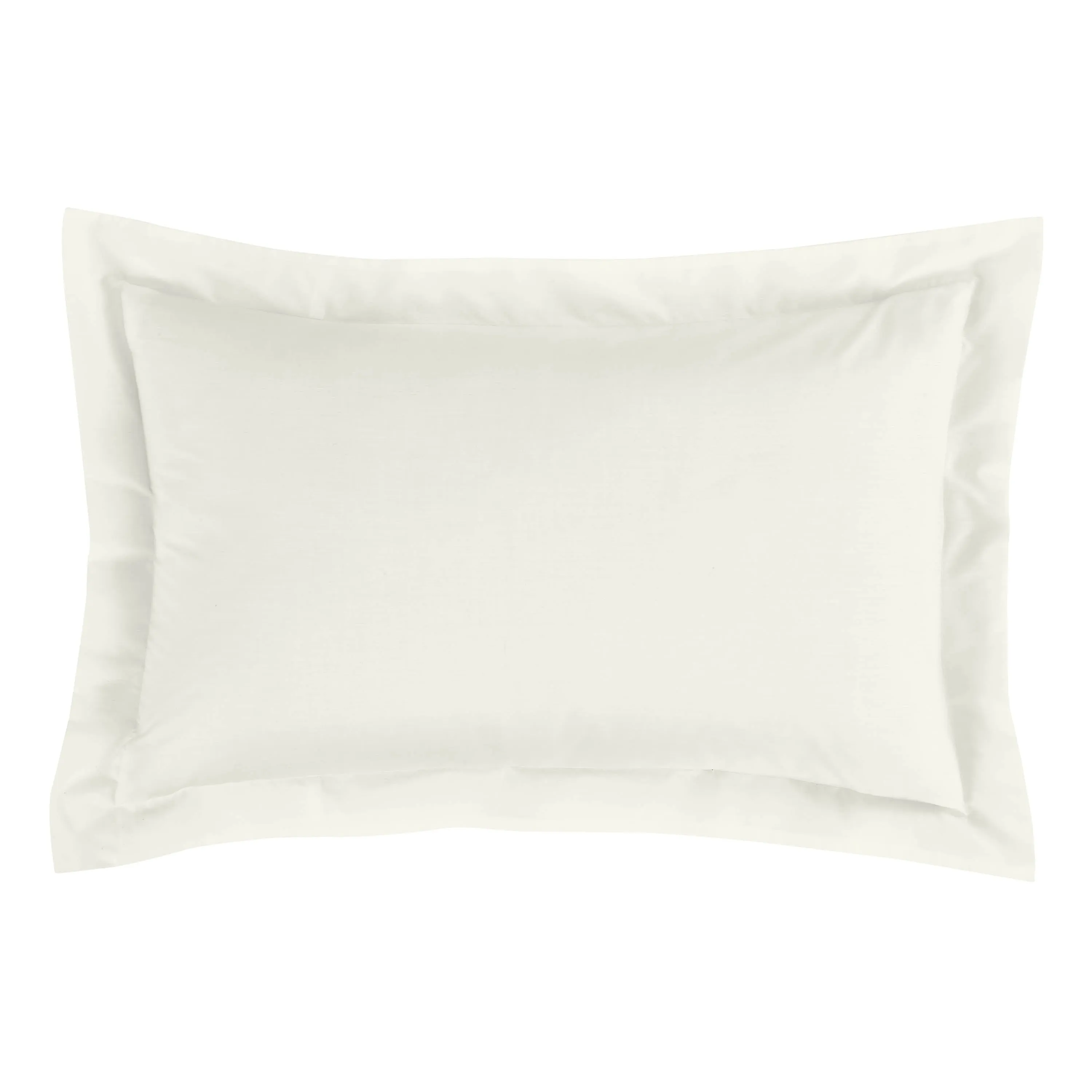 180 Thread Count 100% Egyptian Cotton Oxford Pillowcase - Cream