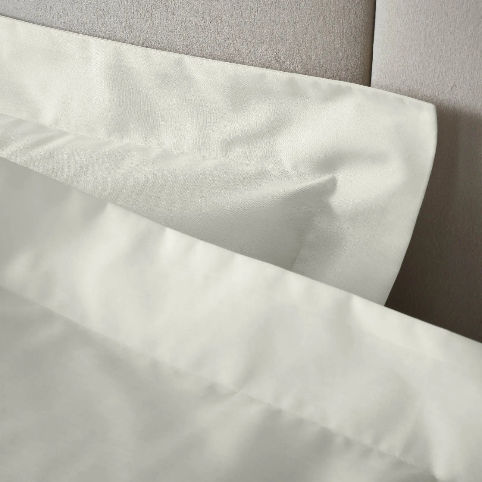 180 Thread Count 100% Egyptian Cotton Oxford Pillowcase - Cream