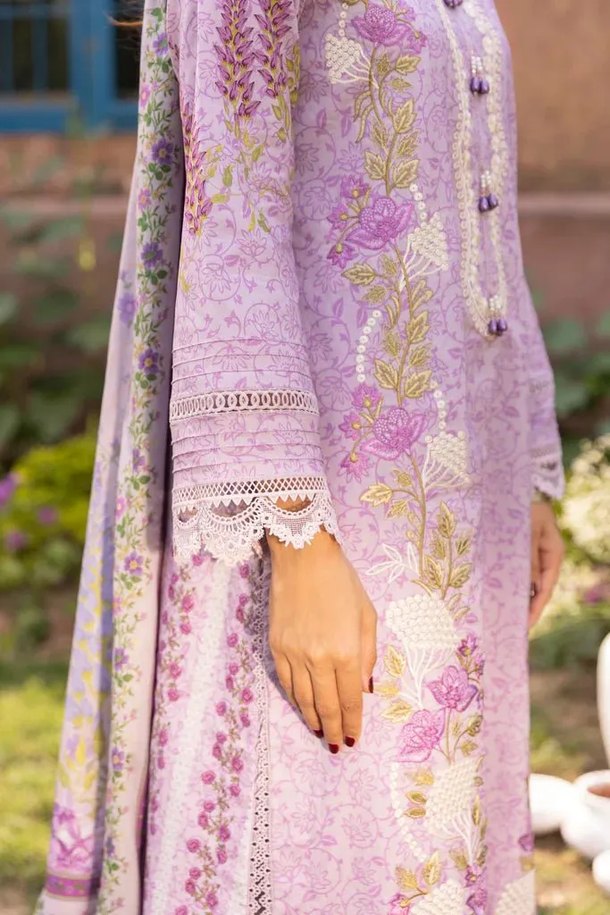 Aabyaan Prints Lawn Suit Zora AAB05