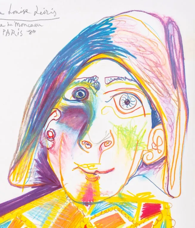 After Pablo Picasso "Arlequin" Gallery Poster