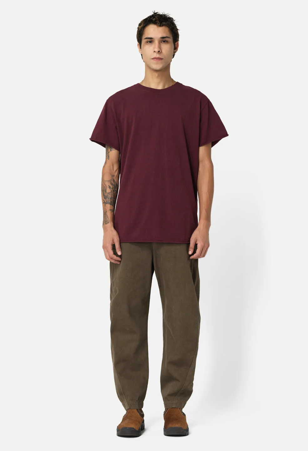 Anti-Expo Tee / Burgundy