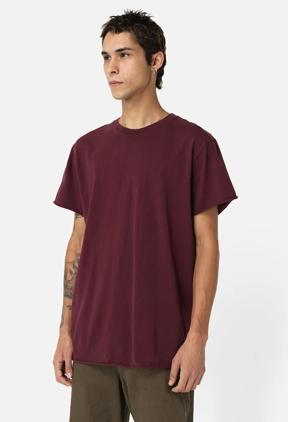 Anti-Expo Tee / Burgundy