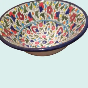 Armenian Ceramic Bowl for serving or decoration.