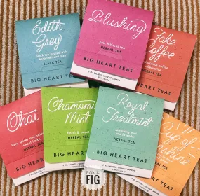 Big Heart Tea Co. Signature Sampler Teas ~ Various Styles