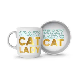 CERAMIC MUG   CAT BOWL SET