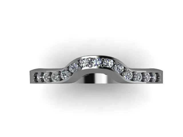 Contour Wedding Band-UDINC0341WB