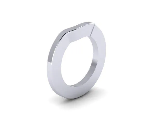 Contour Wedding Band-UDINC0341WB