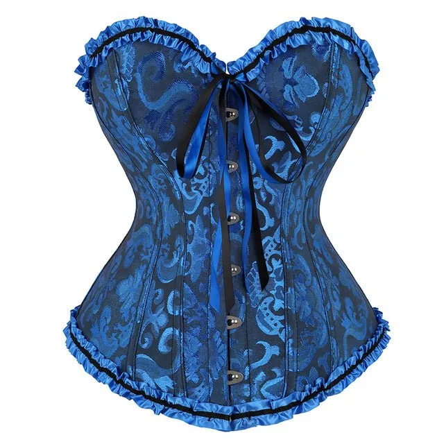 Corset Queen Mandalorian (Blue)