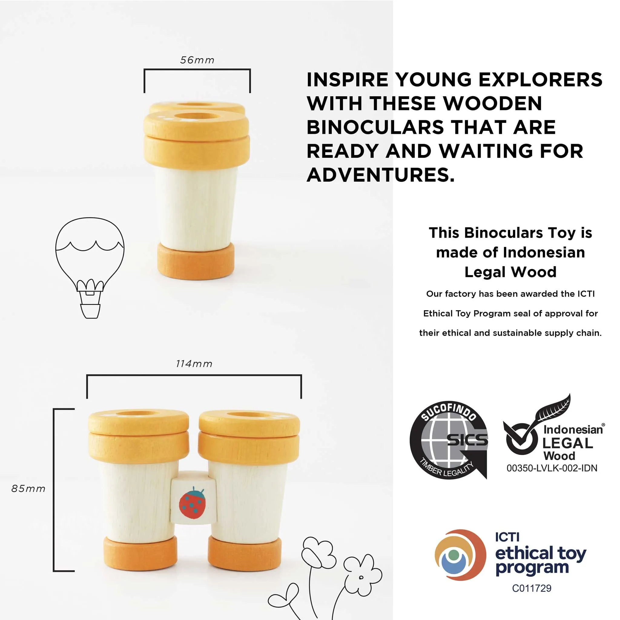 Explorer Kaleidoscope Binoculars