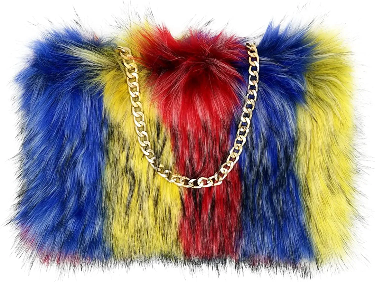 Faux Fur Purse Fuzzy Handbags