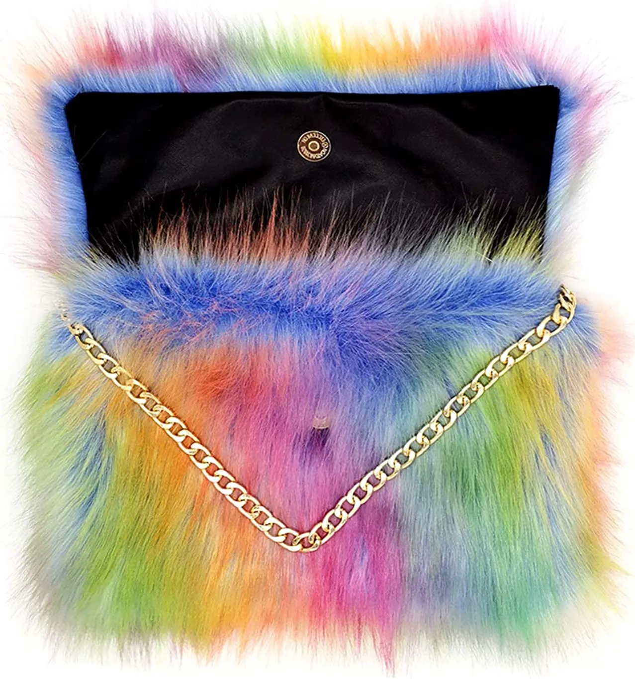 Faux Fur Purse Fuzzy Handbags