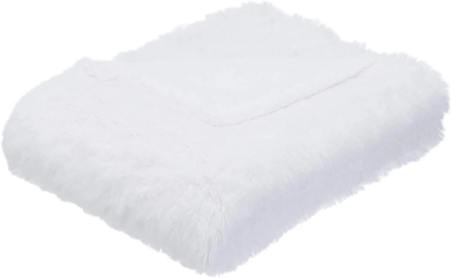 Faux Fur Sherpa Throw Blanket