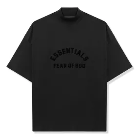 Fear of God Essentials Arch Logo Jet Black T Shirt (SS23)