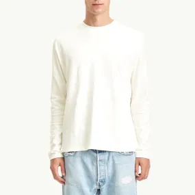 Hemp Jersey LS - Rice White