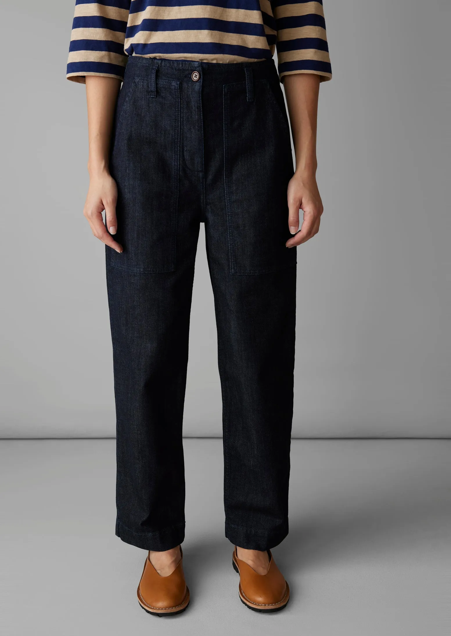 Indigo Denim Workwear Pants | Indigo