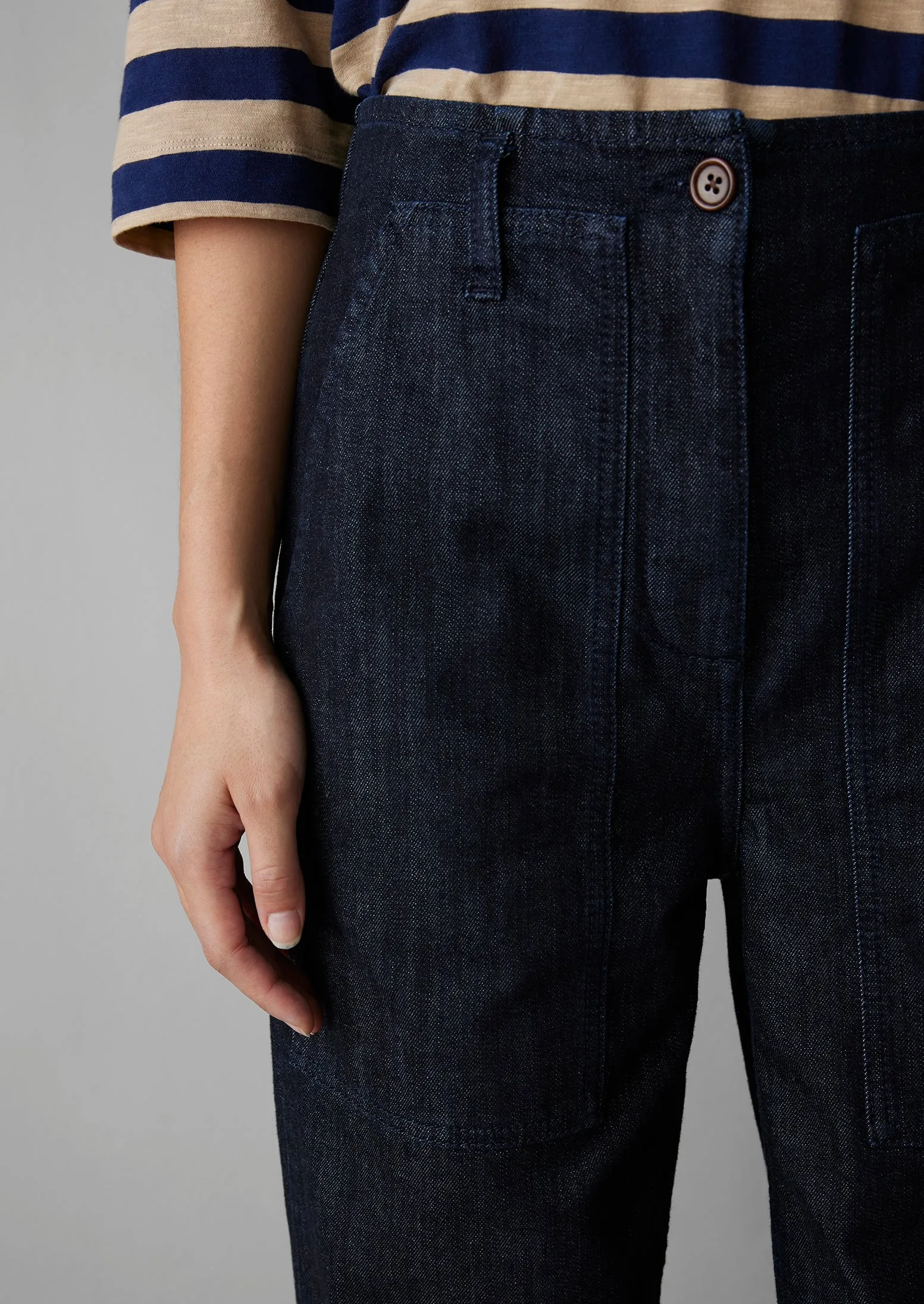 Indigo Denim Workwear Pants | Indigo