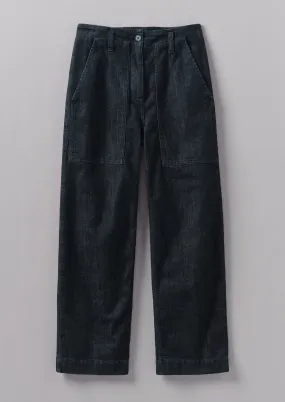 Indigo Denim Workwear Pants | Indigo