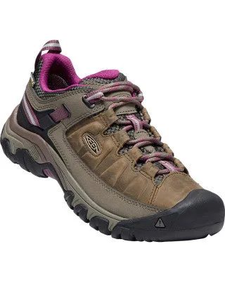 Keen Targhee III WP Shoe (Women's) Weiss/Boysenberry