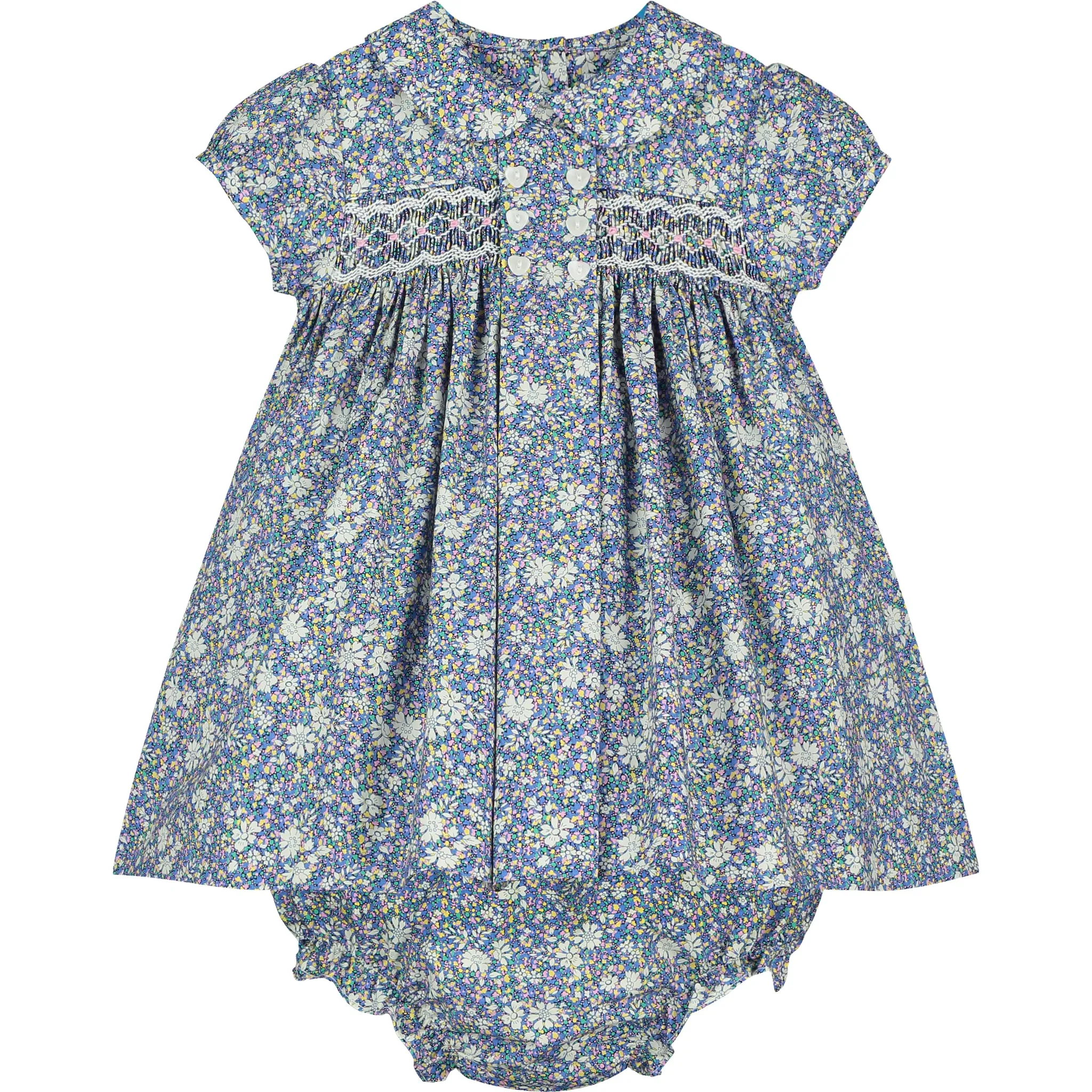 Made with Liberty fabric: Baby Dress - Alma