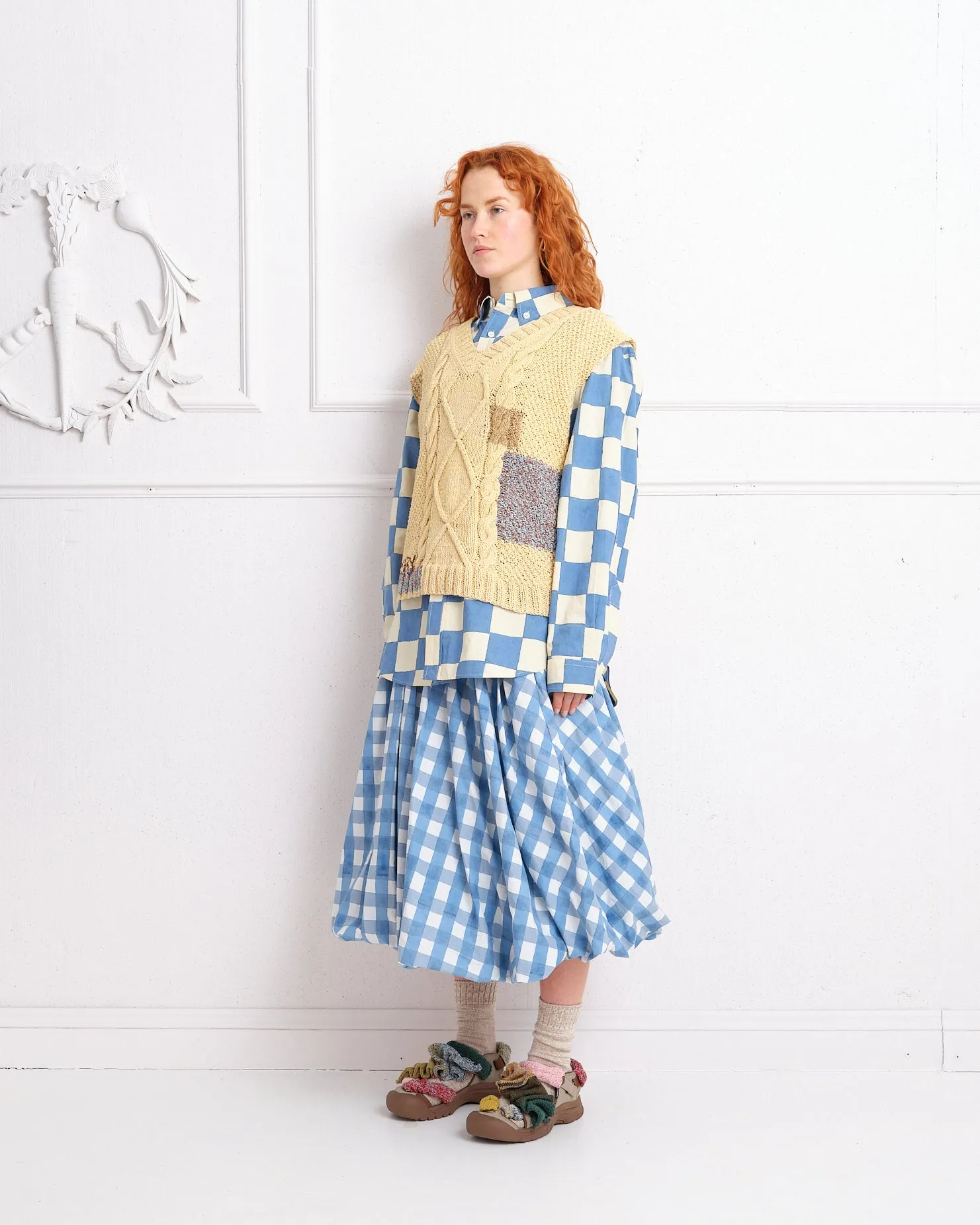 Marsh Skirt - Chunky Gingham