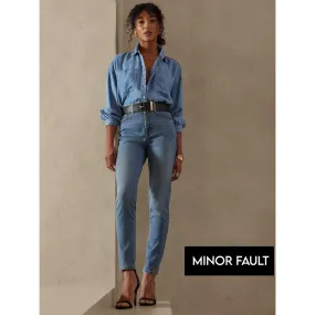 (Minor Fault) High Rise Skinny Jeans