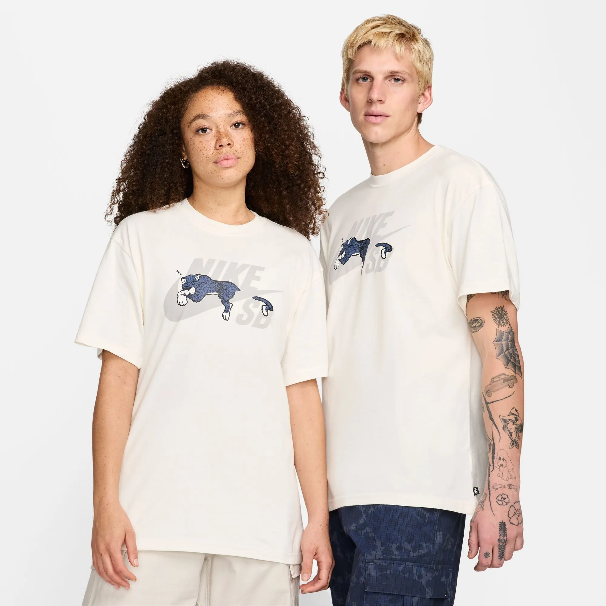 Nike SB Panther Tee Sail White