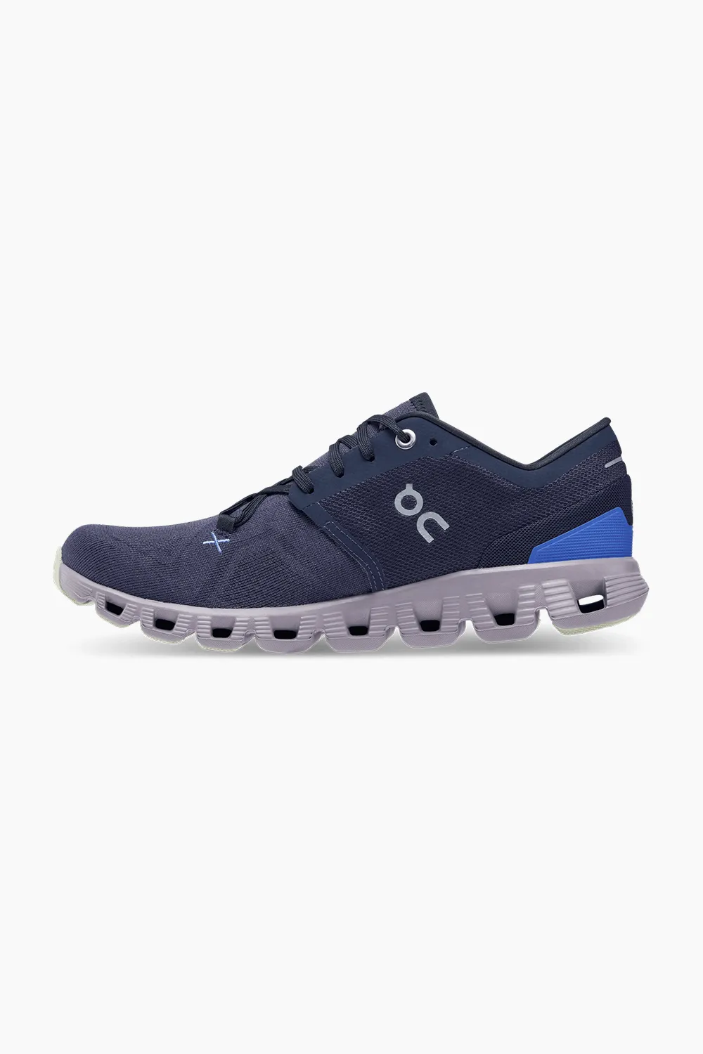 ON Women's Cloud X 3 in Midnight/Heron