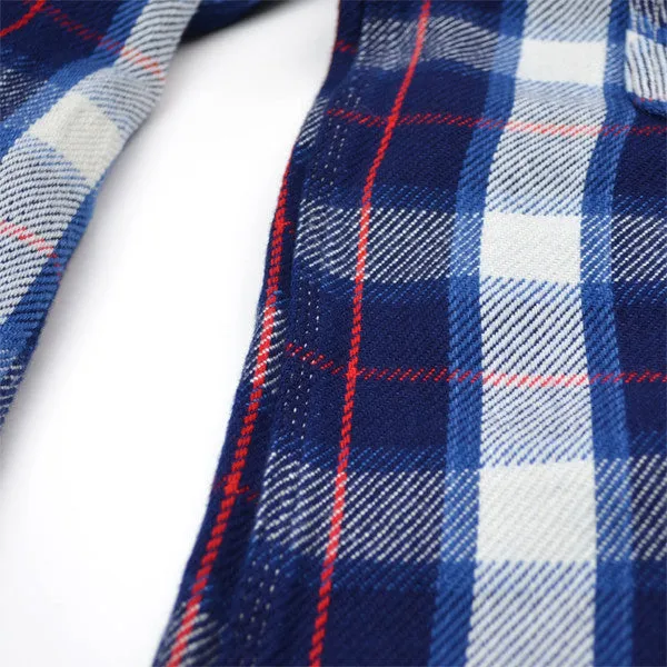 orSlow - 70s Work Shirt - Indigo Check