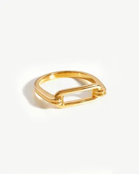 Ovate Ring | 18ct Gold Plated Vermeil