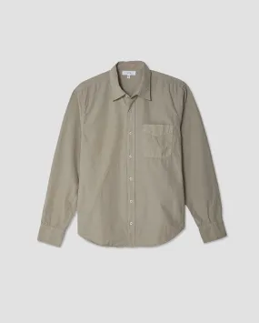 POPLIN STANDARD SHIRT / EARTH