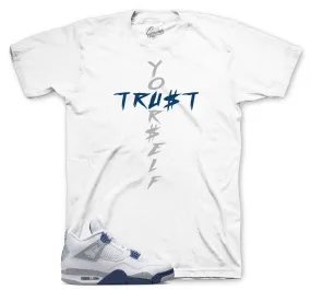 Retro 4 Midnight Navy Trust Yourself Shirt