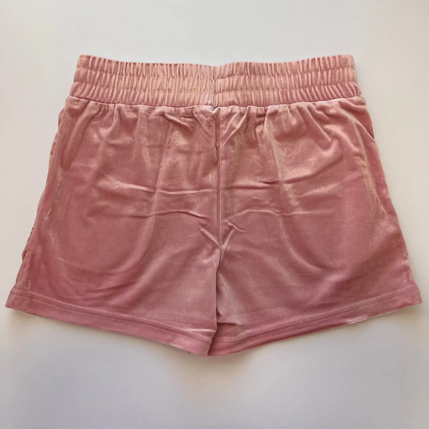 Women's Velour Shorts with Pockets